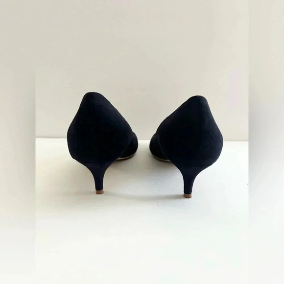 Marion Parke Suede Kitten Heel Pump | Classic Pump 45 - Picture 6 of 8